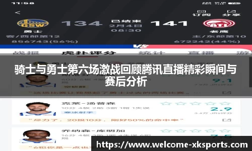 骑士与勇士第六场激战回顾腾讯直播精彩瞬间与赛后分析